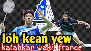 Intense Showdown Loh Kean Yew vs Toma Popov [upl. by Parthen]