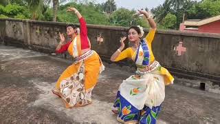 Achena Boishakh  Esho Hey Boishakh  Dance Cover  Ankita amp Debarati [upl. by Airrotal]