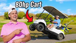 Motor Swapped Golf Cart Reckless Golfing 5 [upl. by Notlil]