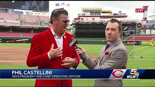 Reds president and COO Phil Castellini speaks on team [upl. by Aurlie]