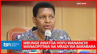 MBUNGE AWATOA HOFU WANANCHI WANAOPITIWA NA MRADI WA BARABARA [upl. by Katy]