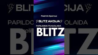 Pasirink Sparnus BLITZ akcija [upl. by Jeffers]