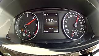 2016 VW Caravelle T6 20 TDI 132kW180hp 4Motion DSG acceleration with GPS results [upl. by Rattray]