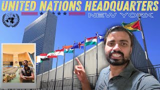 Inside “United Nations Headquarters” in New York 🇺🇸 [upl. by Neb]