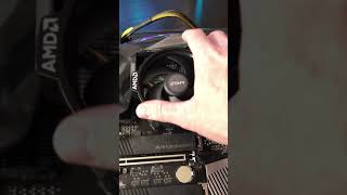 How To Remove an AMD CPU Cooler Safely without Ripping the CPU from the Socket shorts [upl. by Ativet]