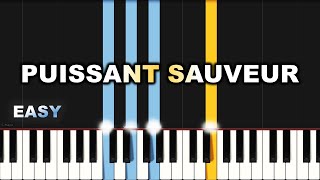 Faveur Mukoko  Puissant Sauveur  EASY PIANO TUTORIAL BY Extreme Midi [upl. by Verne]