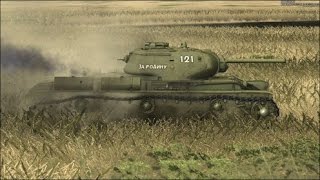 Graviteam Tactics MiusFront Gameplay [upl. by Yroffej]