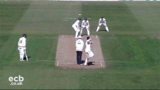 Specsavers County Championship  Gloucestershire v Durham  Day 2 highlights [upl. by Grindle232]