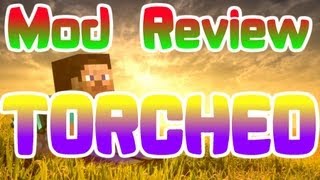 MOD REVIEW  TORCHED  MINECRAFT 151 HDGERMANDEUTSCH [upl. by Schulman]