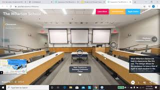 Wharton MBA StudentLed Virtual Campus Tour [upl. by Ylrebmit]