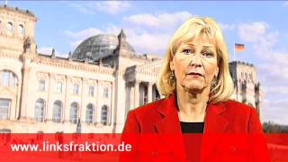 DIE LINKE Dagmar Enkelmann Auf unser Engagement können Sie auch 2011 bauen [upl. by Seni]