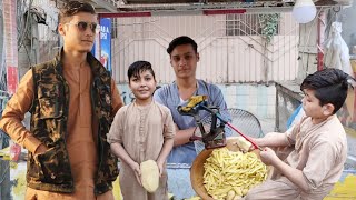 Hardworking AFGHANI Boys Making Crispy FRENCH FRIES  PART 2  Famous French Fries at Street Food [upl. by Nyved]