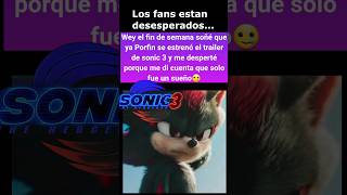 SONIC 3 LO QUE SE SABE HASTA HOY TRAILER [upl. by Mafala326]