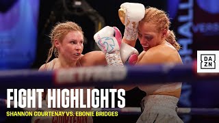 HIGHLIGHTS  Shannon Courtenay vs Ebonie Bridges [upl. by Waylan]