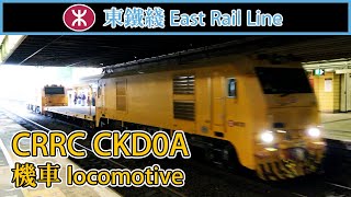 🚆 🇭🇰 東鐵綫 East Rail Line CRRC CKD0A locos passing Sheung Shui Station shorts [upl. by Reiko]