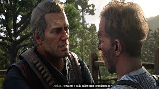 Red Dead Redemption 2  How Arthur Got Infected With Tuberculosis Disease Cutscene [upl. by Warfore]