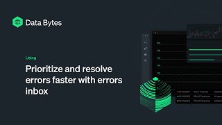 Prioritize and resolve errors faster with errors inbox [upl. by Siekram]