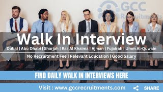 Tips for Navigating a Walk in Interview in Dubai [upl. by Lihka]