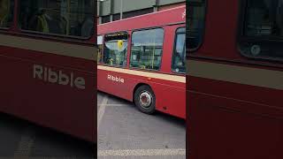 Ribble liveried VDL SB200Wright Commander 2596CX06BJY leaves St Helens on driver training duties [upl. by Mcallister]