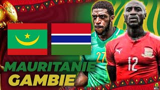 🔴🇲🇷🇬🇲 MAURITANIE  GAMBIE  CAN 2021 [upl. by Aidnahs623]