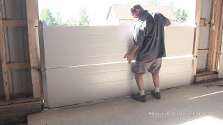 How To Install A Garage Door [upl. by Wolfort]