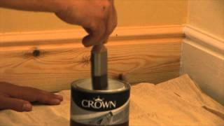 How to Prime and Undercoat Wood Skirting [upl. by Iemaj]