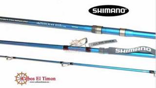 wwwceboseltimones  Novedad SurfCasting 2012  Caña Shimano Super Aero Technium 425BXH TT [upl. by Niliac]