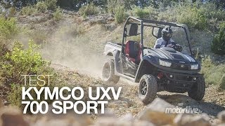 TEST  KYMCO UXV 700i Sport le must du SSV baroudeur [upl. by Fini]