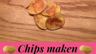 Chips maken in de magnetron  DIY [upl. by Cioban856]