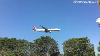 Katunayaka bandaranayaka Airport flight landing Sri lanka [upl. by Ylrebmit635]