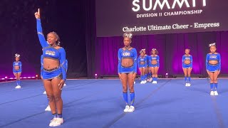 This 2022 D2 Summit Performance was BREATHTAKING  Charlotte Ultimate Cheer [upl. by Evered367]