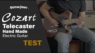 Cozart Telecaster Custom Maple Hand Made Electric Guitar TEST [upl. by Leissam512]