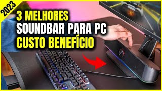 Top 3 Melhores Soundbar Para PC Custo Benefício Para 2023 [upl. by Llehsyt]