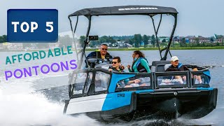 5 Most Affordable Pontoon Boats For 2022 [upl. by Donoghue995]