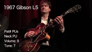 70 1967 Gibson L5 Archtop w Pat PUs and Henriksen JazzAmp 312 [upl. by Giavani129]