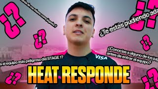 CONOCIENDO A HEAT  Nuestro nuevo jugador responde TUS preguntas  KRÜ Esports [upl. by Namhar]