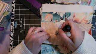 Crafting with Vel  Journal Binding Hack The Right Way [upl. by Lipcombe]