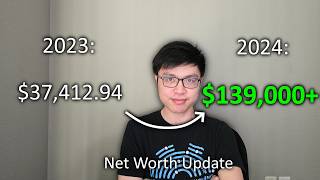 My Net Worth EXPLODED After 1 Year of Work  Net Worth Update  Retire Early [upl. by Tcideneb]