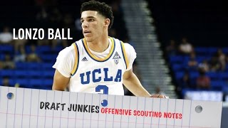 NBA Draft Junkies  Scouting Notes  Lonzo Ball [upl. by Wenonah]