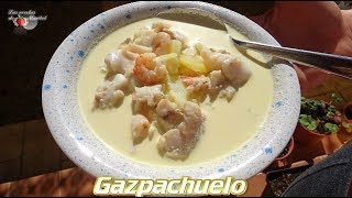 Gazpachuelo Malagueño  Sopa de Pescado con Mayonesa de Aceite de Oliva [upl. by Phillips]