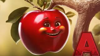 Phonics Song  A For Apple  ABC Alphabet song for Children and Nursery rhymes [upl. by Nalyac456]