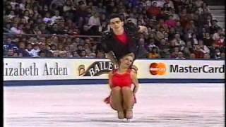 Wötzel amp Steuer GER  1996 World Figure Skating Championships Pairs Long Program [upl. by Louanne]