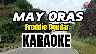 May Oras  karaoke cover by Freddie Aguilar [upl. by Bury427]