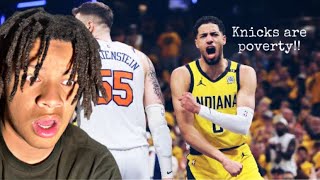 They Are Poverty  Knicks vs Pacers Game 7 Reaction [upl. by Caplan]