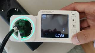 VoltCraft Energy Logger 5000 reset counter total kWh [upl. by Stanwinn]