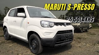 Maruti Suzuki S Presso Top Model 2024 Review Features Price [upl. by Kampmann]