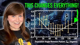 Astrophysicist explains big GRAVITATIONAL WAVE discovery Are they NEW PHYSICS or merging SMBHs [upl. by Yot]