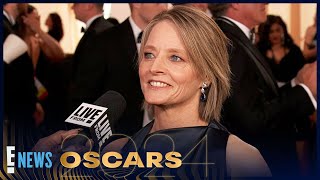 Jodie Foster “Doesn’t Care” About Aging in Hollywood Because She Stays Booked amp Busy  2024 Oscars [upl. by Trygve]