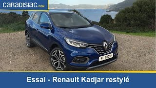 Essai  Renaut Kadjar restylé  revenir dans la course [upl. by Demmy940]