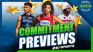 Football Recruiting Podcast 5STAR Commitment Previews  INTEL  Top Freshmen in EA Sports CFB 25 [upl. by Yrad756]